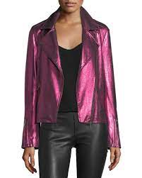 Twdbb Neiman Marcus Leather Collection Metallic Suede Motorcycle Jacket Leather Flight Jacket Jackets Jackets For Women