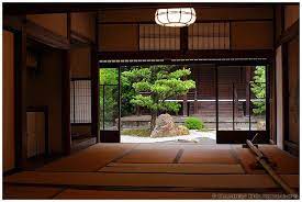 Japanese gardens are renowned for their quiet beauty and pristine plant growth. Traditional Japanese Room With View On Zen Garden Shinyo Do Temple Kyoto Traditional Japanese House Traditional Japanese Room Japanese Room