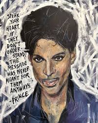 Speak Your Heart “Prince” Original painting