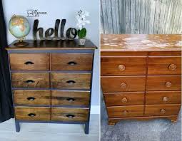 En quoi consiste exactement la customisation de meubles? Comment Relooker Une Commode En Pin Facilement Relooker Meubles