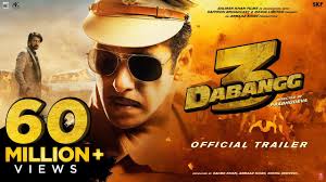 Dabangg 3 Official Trailer Salman Khan Sonakshi Sinha Prabhu Deva In 2020 Hindi Movies New Hindi Movie Movie Songs