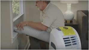 These portable ac units don't have a hose and deliver cool air in your home by. Portable Air Conditioner Venting Options With Or Without A Window