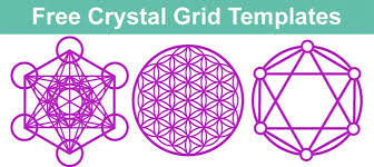 Free Crystal Grid Templates To Download And Print Ethan