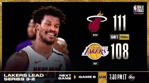 Keep track of how your favorite teams are performing and who will make the playoffs. Nba On Twitter Game 5 Final Score Jimmy Butler S 35 Pts 12 Reb 11 Ast Help The Miamiheat Win Game 5 And Send The Nbafinals To A Game 6 On