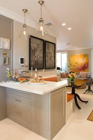 Benjamin Moore 1552 River Reflection Kitchen Traditional With Orange Accents Traditional Wall And Trendy Kitchen Tile Trendy Kitchen Backsplash Kitchen Design