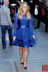 Carrie Underwood in Temperley London on The View - Tom + Lorenzo