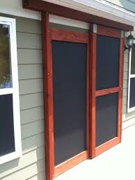 Complete with colour matched track sets, top & bottom guides, as well as an instruction manual to help get the job done. Wood Sliding Screen Door Novocom Top