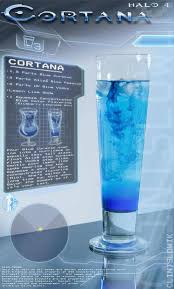 Halo 4 Inspired Drinks Themed Drinks Game Cocktail Alcoholic Drinks