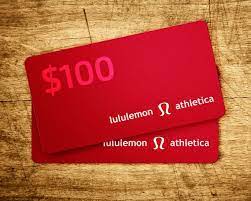 Both cards had a zero balance when recipient tried to use them. Enter Now To Win A 100 Lululemon Gift Card For You And A Friend Lululemon Gifts Gift Card Cards