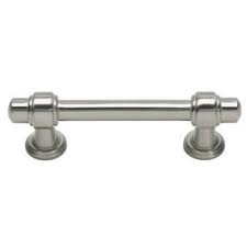 Shop Lola Company 3 In Center To Center Brushed Nickel Bronte Rectangular Cabinet Pull At Lowes Com Atlas Homewares Cabinet And Drawer Pulls Cabinet Pull