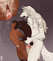 Rule 34 - Andromorph Anthro Canid Canine Canis Dark Body Dark Skin Duo Ftm  Ftm Penetrated Genitals Hi Res Human Male Maleftm Mammal Penis Pussy  Severeni Sex Trans Man (lore) Werewolf White