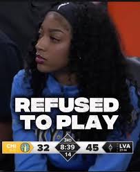 Angel benched in game