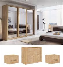 For example, if you're looking for white bedroom furniture ideas, you can opt for white walls and floors while going for the bright finish of natural oak furniture to provide contrast. Instrument Cleo 2 Bedroom Set 250cm Shetland Oak Bedroom Sets Sliding Wardrobe Doors Bedroom