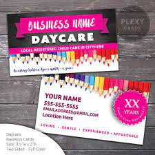 Check spelling or type a new query. Daycare Business Cards Printed And Shipped Etsy
