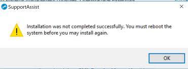 Solved Support Assist Uninstalled Automatically And Now Cannot Install Page 2 Dell Community
