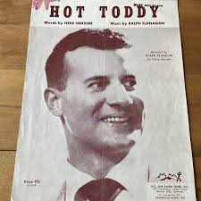 Hot Toddy (Sheet Music) (1953) Piano Voice Ukulele Ralph Flanagan Herb  Hendler