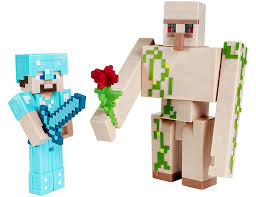 Check spelling or type a new query. Mattel Minecraft Craft A Block 2er Pack Steve Eisen Golem 8cm Lizenzfiguren