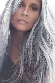 Short hairstyles for round faces. Gorgeous Natural Gray Hair Long Gray Hair Silver Hair Color Hair Styles