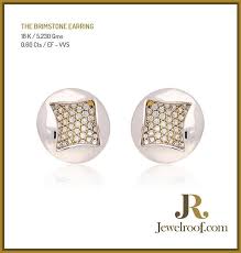When Studs Are Must The Brimstone Earring By Jewelroof Shop Now Https Www Jewelroof Com Diamond Earrings Jewelroof Rsbafnajewellers Goldjewellery In 2020