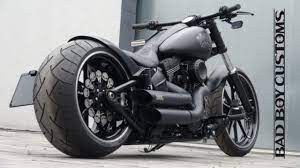 Harley davidson dyna street bob 2014 black. Harley Davidson Breakout 280 Black Matt By Bad Boy Customs