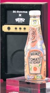 The scenario is based on a real event that led sheeran, who thought it would make a good ad. Ed Sheeran Heinz Tattoo Ketchup Bottle