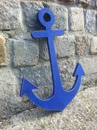 Plenty of outdoor anchor decor to choose from. Big Anchor Sign Beach House Lake House Cottage Decor Wood Etsy In 2021 Nautical Wall Art Beach Signs Nautical Decor