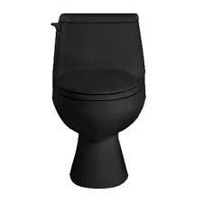 American Standard Cadet 6 Lpf 1 1 6gpf Piece Single Flush Round Bowl Toilet In Black The Home Depot Canada