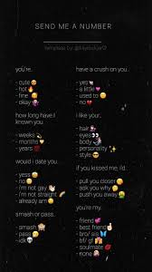 Send Me A Number In 2020 Snapchat Spruche Frage Spiel Fragen An Freund