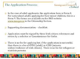 Citizenship for spouses of irish citizens. Applying For Citizenship In Ireland By Naturalisation Presentation