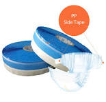 ZM PP Blue Edge Adhesive Side Tape For Baby & Adult Diaper ...