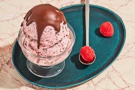 Chocolate-Flake Raspberry Ice Cream Recipe