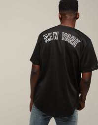 Majestic Athletic New York Yankees Replica Baseball Jersey Black