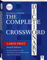 Webster dictionary free crossword puzzles. Merriam Webster Complete Crossword Dictionary 4th Edition Hinkler Books Hinkler Books 9781488934469