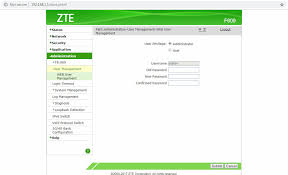 Converge zte f670l modem full admin access note: Cara Merubah Password Modem Zte F609