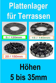 Plattenlager Mit 5 Bis 35mm Hohe Diy Holz Angebot 32g2 Anlegen Bau Bauen Baumaterial Baustoffe Beratung Epdm E Stelzlager Gehwegplatten Terrasse