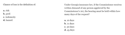However, because insurance license exam questions are kept strictly confidential, you should not expect. How To Pass The Georgia Insurance Licensing Exam Americasprofessor Com