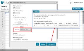 Hypothesis Tests And Confidence Intervals For A Proportion With Summary Data