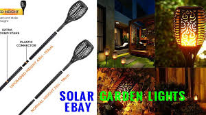 Shop with afterpay on eligible items. Solar Garden Lights Ebay Youtube