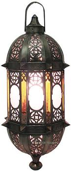 Moroccan Punched Tin Chandelier