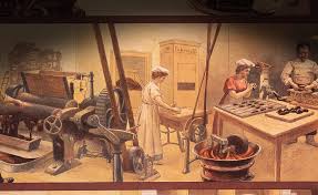 Histoire Valrhona Painting Theme History