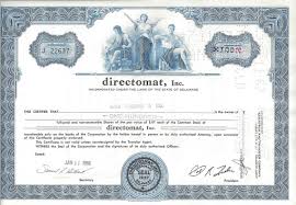 Investors who anticipate trading during these times are strongly advised to use limit orders. Vintage Directomat Inc Original Stock Certificate 1960s Stock Certificates The Originals Birds Of America