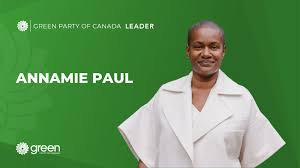 The toronto lawyer and human rights activist made history in october 2020 when she became the first black person and first jewish woman. U Of O Alum Annamie Paul Wins Green Party Leadership Race The Fulcrum