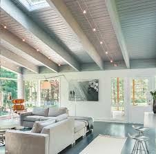 Tech Lighting Cable With Exposed Beam Ceilings My Design42