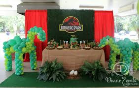 Jurassic park lost world centerpiece ~ birthday party supplies decorations. Complete View Of This Beautiful Jurassic Park Party Jurassic Park Birthday Party Jurassic Park Birthday Dinosaur Birthday Party