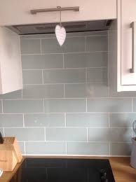 blue kitchen tiles