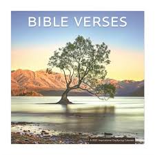 2021 Wall Calendar Bible Verses