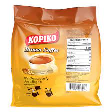 Each packet contains 4.9 g of an instant blend of death wish coffee and packs 300 mg of caffeine Amazon Com Kopiko Instant 3 In 1 Brown Coffee 30 Packets Bag 26 5 Oz Grocery Gourmet Food