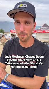 Gas Beats Electric at Glen Helen Raceway as Motocross Action’s Josh  Mosiman’s @Yamaha chases down a Stark Varg