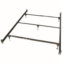 They call it their 62cs hook rails with an adjustable center support. Glideaway Queen Headboard Footboard Steel Frame Nebraska Furniture Mart