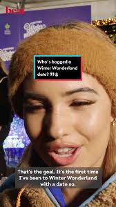 What even is a date if it's not at #winterwonderland? @Mabel is living...